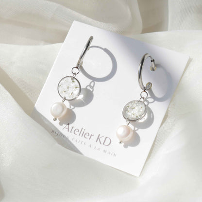 Boucles d'oreilles Perla  - Lola rond