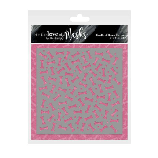 For The Love Of Masks - Bundle Of Bones Pattern