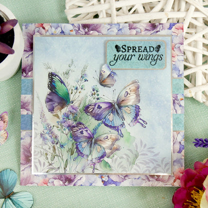 For the Love of Stamps - Flutterbye Wishes