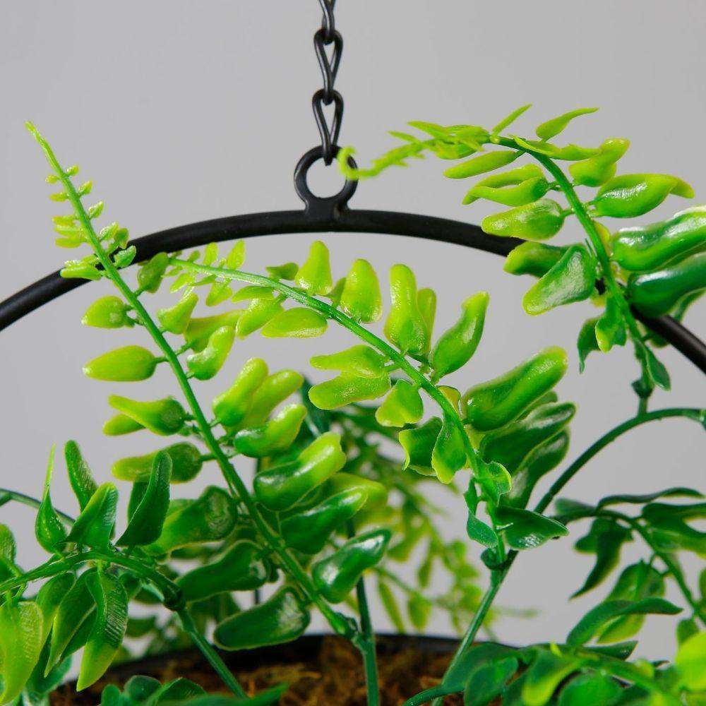 Fabo フェイク吊り下げ植物 鉢植え（96cm）
