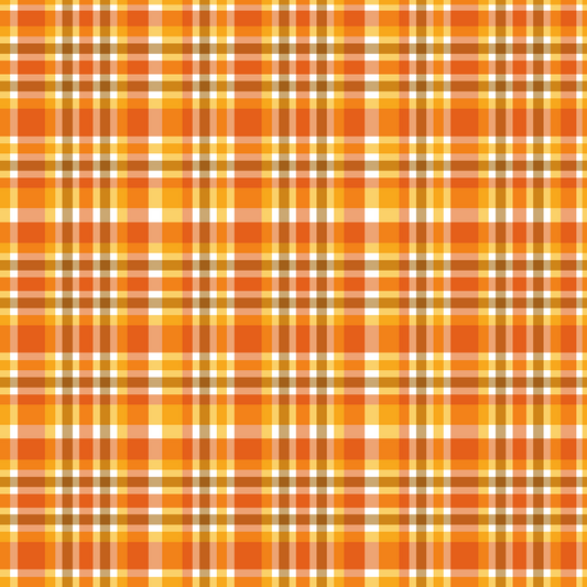 Fall Plaid Pattern 11 Adhesive Vinyl