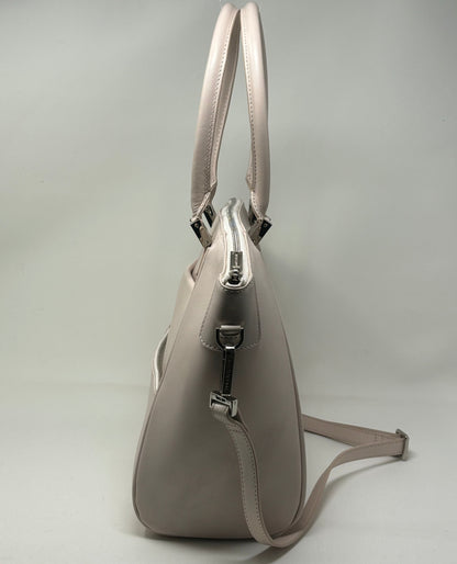 Sac à Main en Cuir rose blush | Mona Moyen