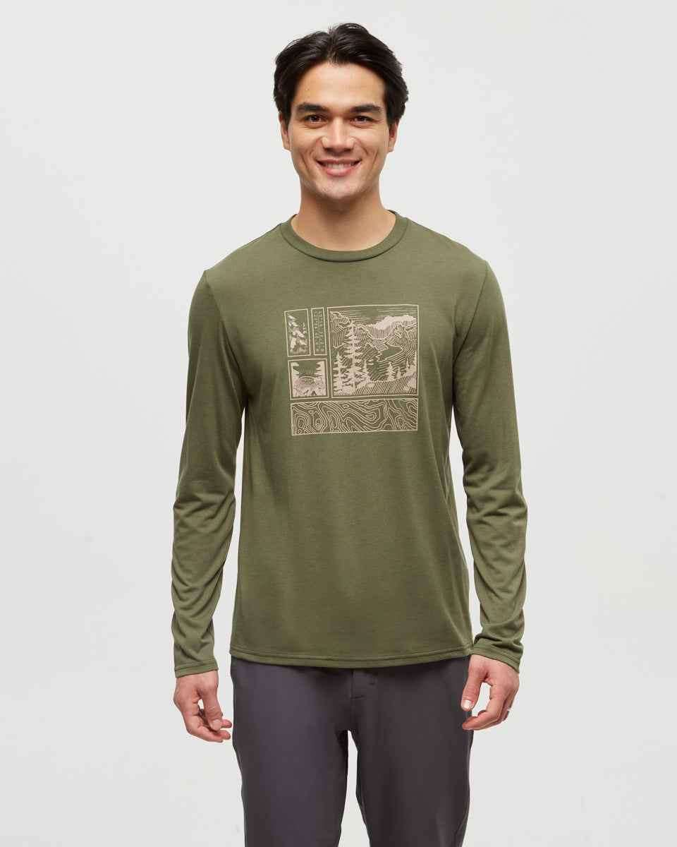 Topography Stamp Longsleeve
