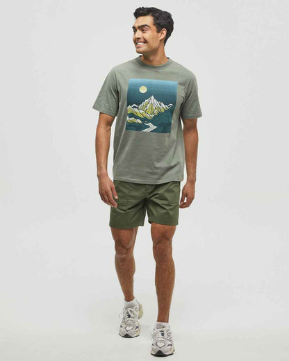 Emerald Edge Relaxed T-Shirt