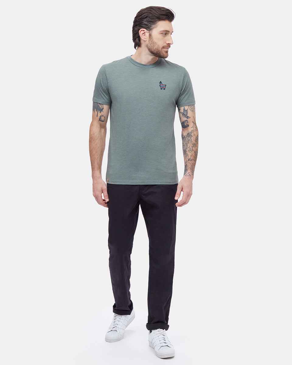 Peru Embroidered Llama T-Shirt