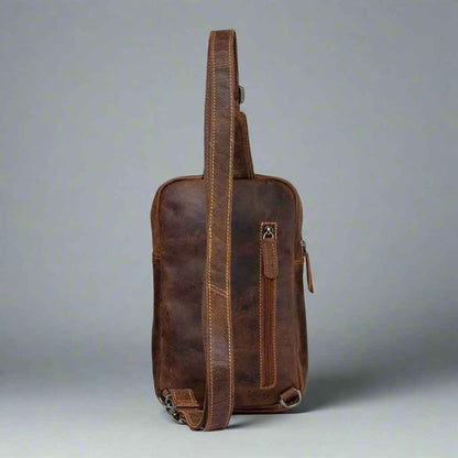 Greenwood Leather Hamilton Crossbody Bag Backpack