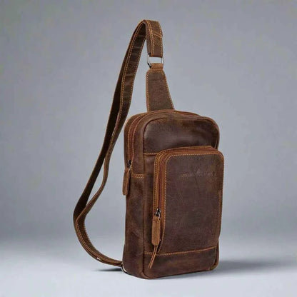 Greenwood Leather Hamilton Crossbody Bag Backpack