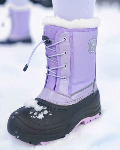 Winter Boots Lavender With Removable Liner