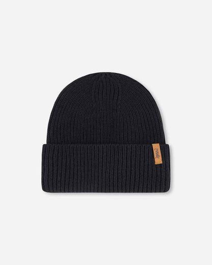 Mid-Season Knit Hat Black