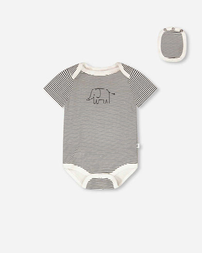 3 Pack Evolutive Organic Cotton Jersey Onesies Sage Green