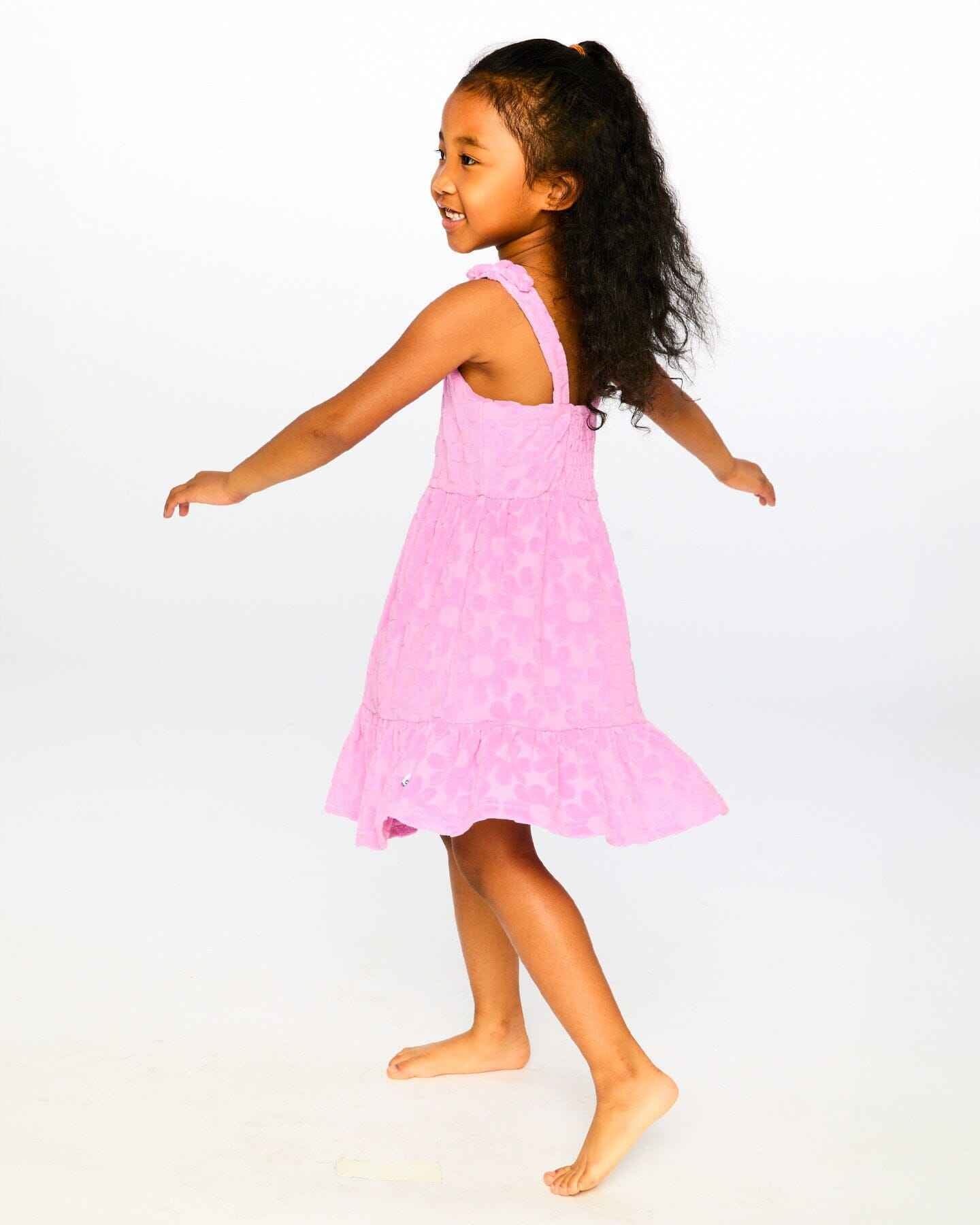 Beach Cover-Up Dress Pink
