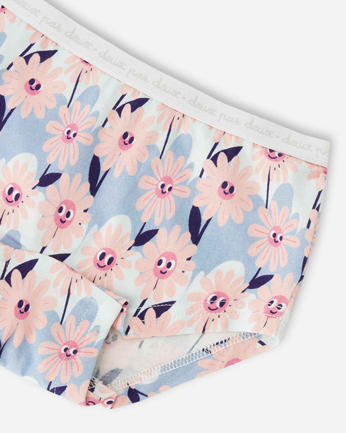 Printed Boyshort Panties (Pack Of 3) In Organic Cotton