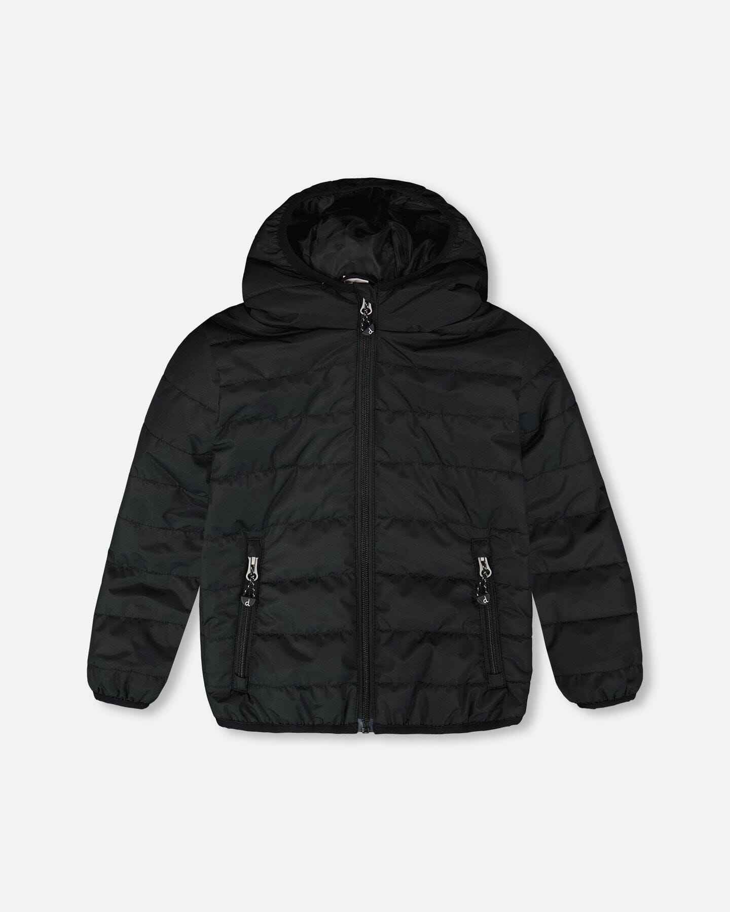 Quilted Mid-Season Jacket Black