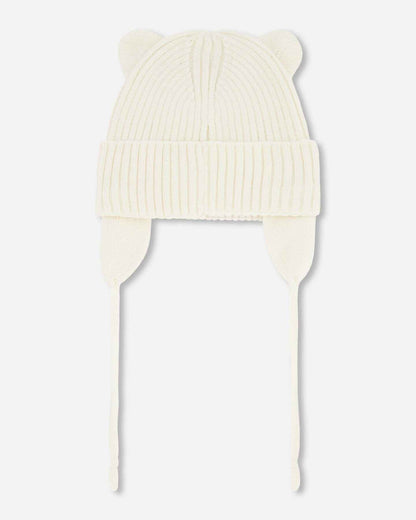 Baby Knit Hat Off White