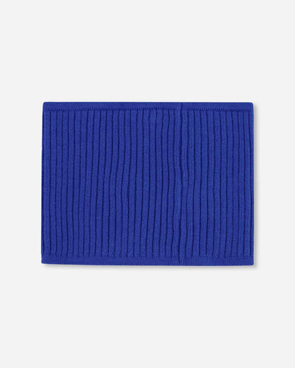 Knit Neckwarmer Royal Blue