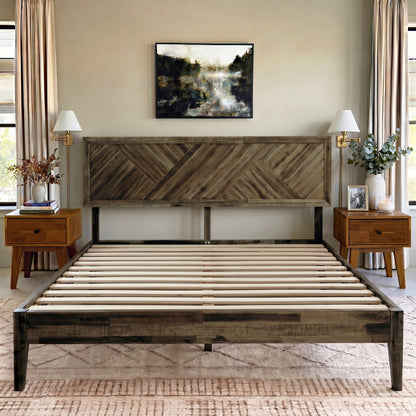 Sierra Deluxe Solid Wood Bed Frame