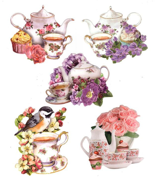 Easy 3D Toppers: Coffee & Tea