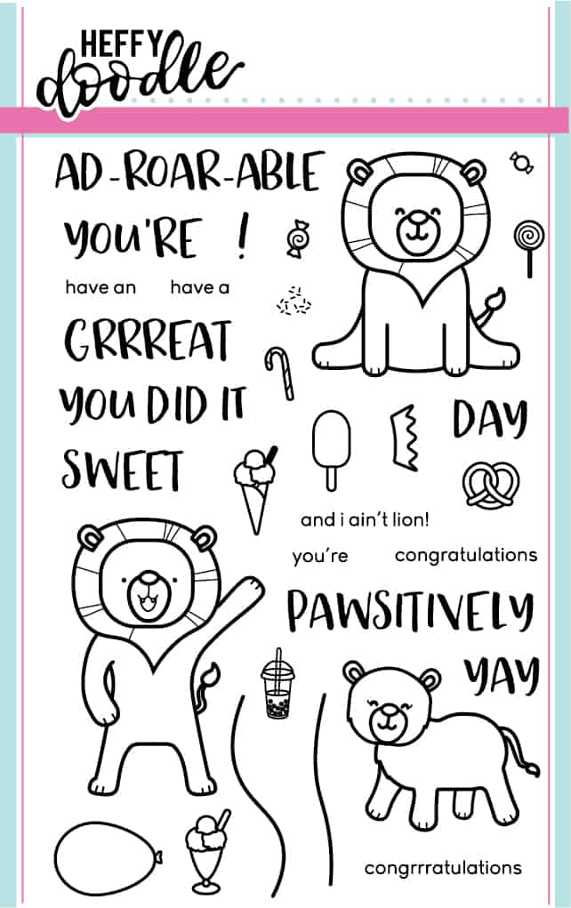 Ad-roar-able Lions Stamps