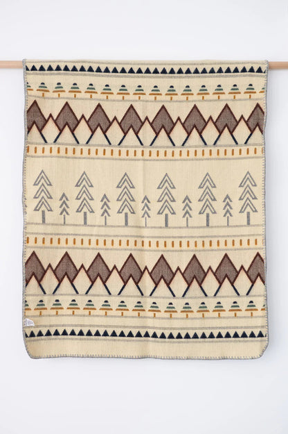 Tree Line Baby Blanket - Highlands