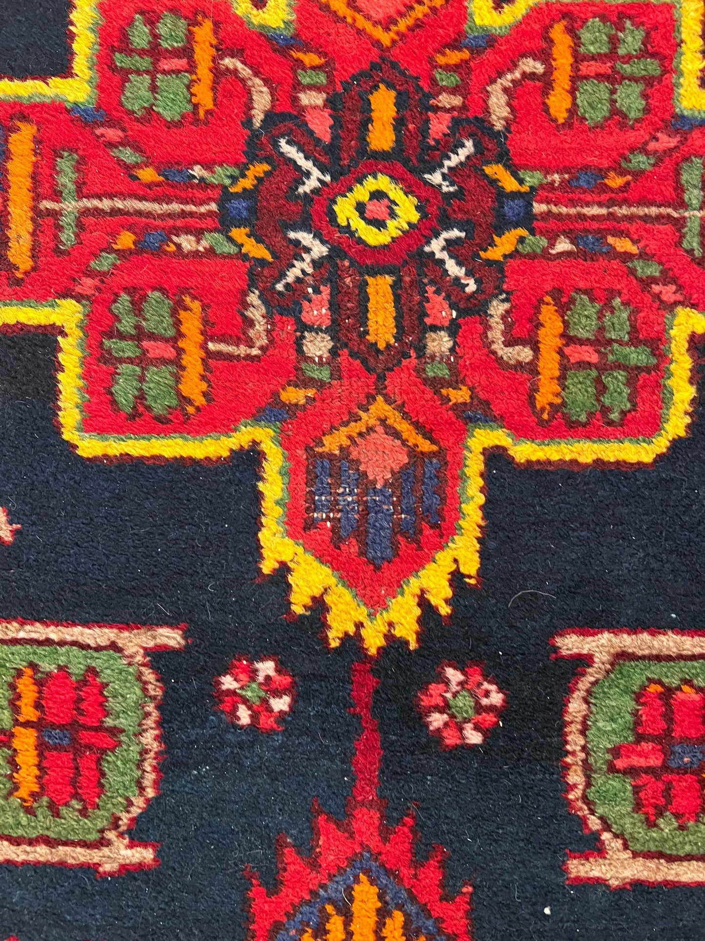 Persian Hamadan Runner Rug | 3' 5" x 8' 3"
