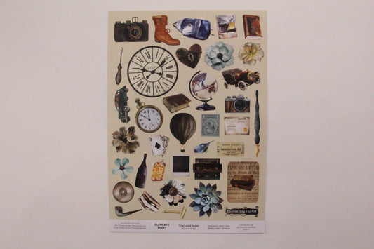 Elements Sheet - "Vintage Man"