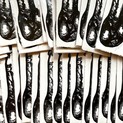 Good Boy Bookmark No. 1 | LINOCUT PRINT