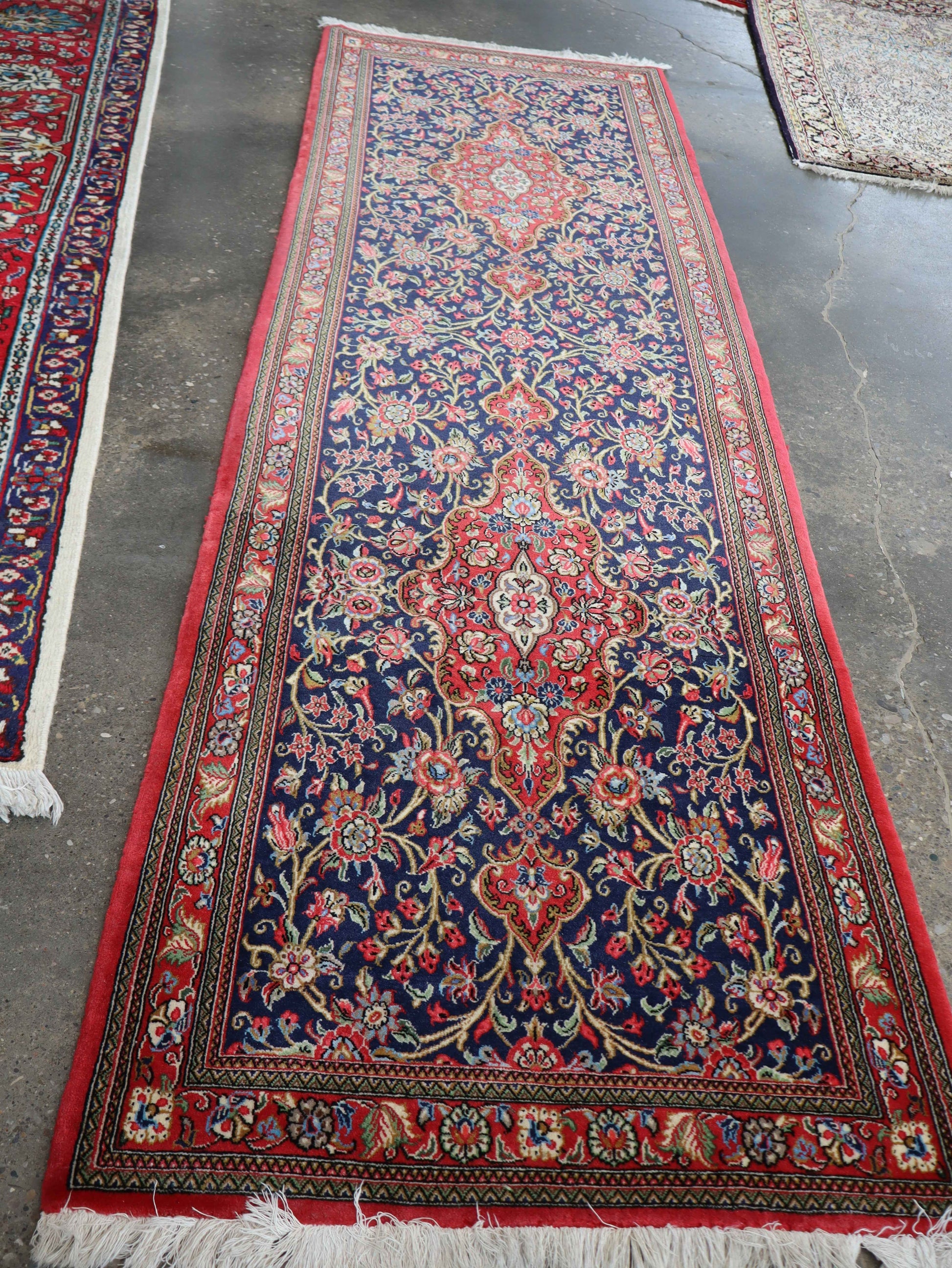 On Hold - Persian Qom Kork Wool Runner | 2' 9" x 8' 6"