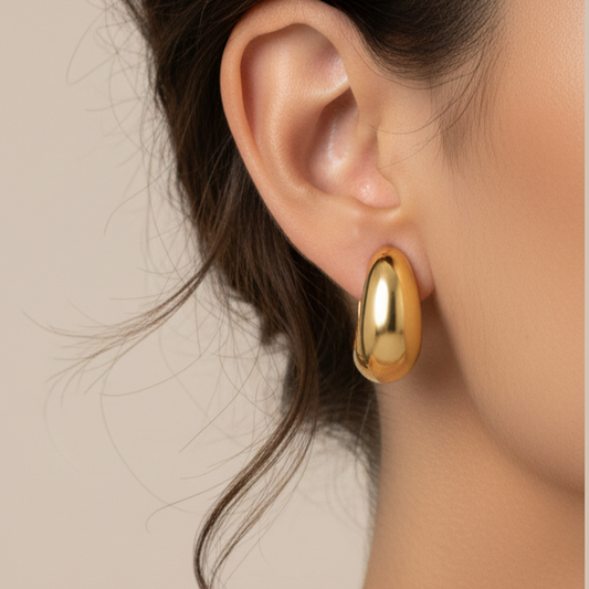 Curved Open Hoops
