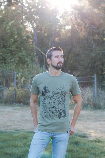 INTO THE FOREST - Unisex Eco Tee