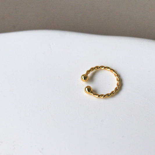 Ear Cuff Torsadé - Or