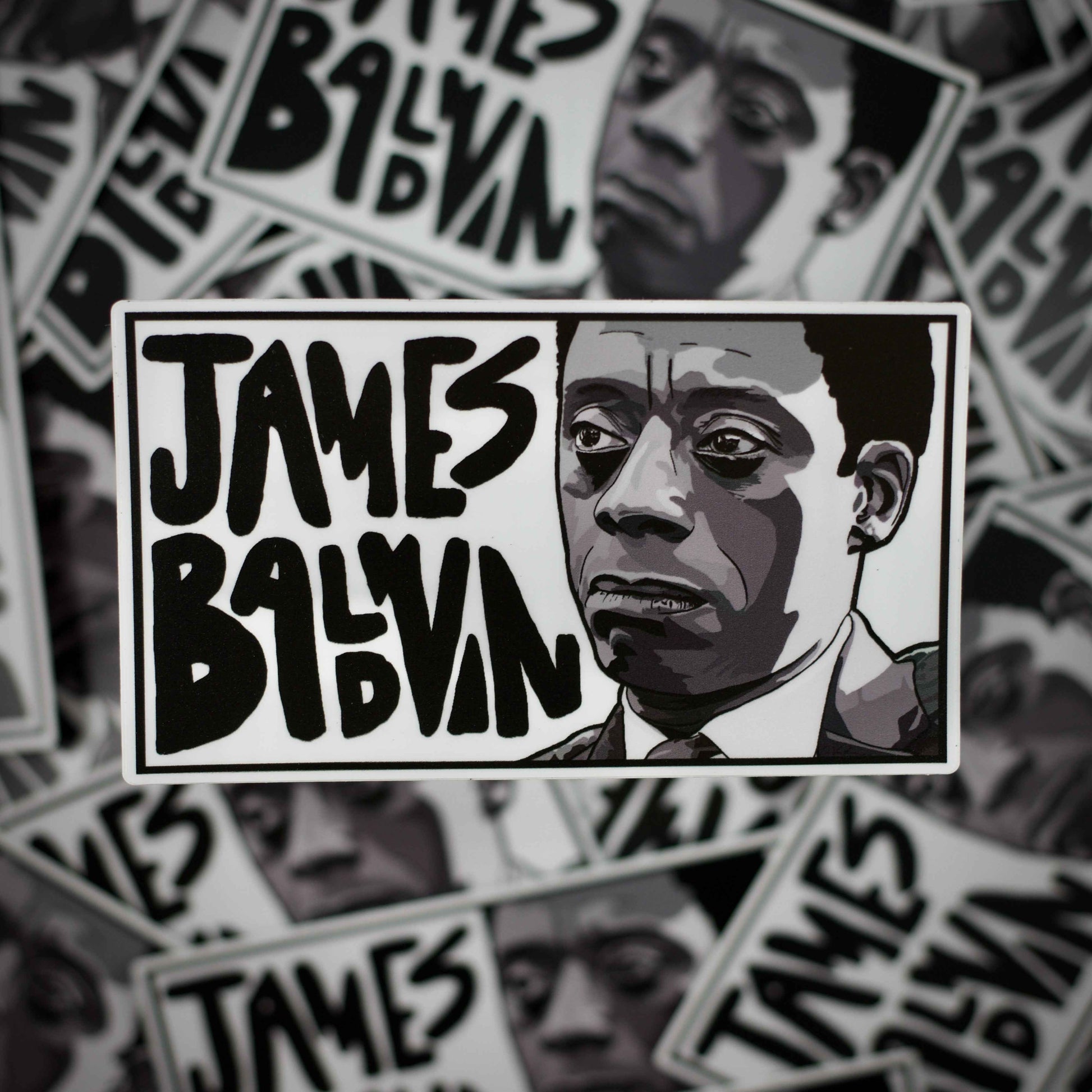 James Baldwin Sticker