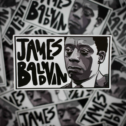 James Baldwin Sticker