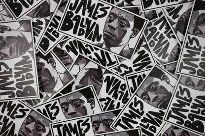 James Baldwin Sticker