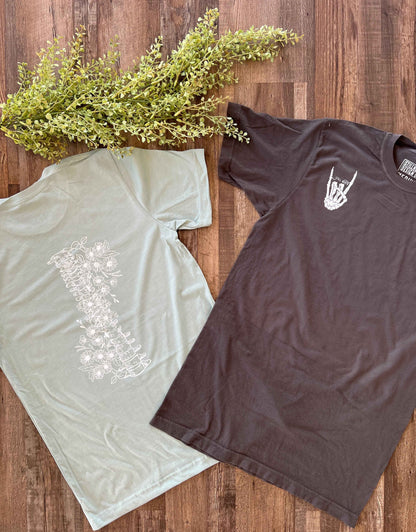 BAD TO THE BONE GRAPHIC TEE