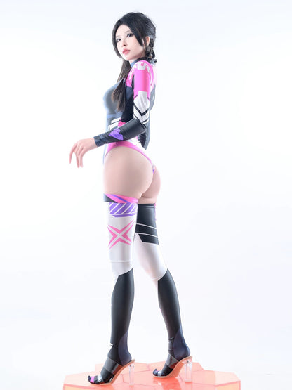 Anime Sci-fi Spandex Swimwear Racing Suit Wet Suit Race Queen Costume