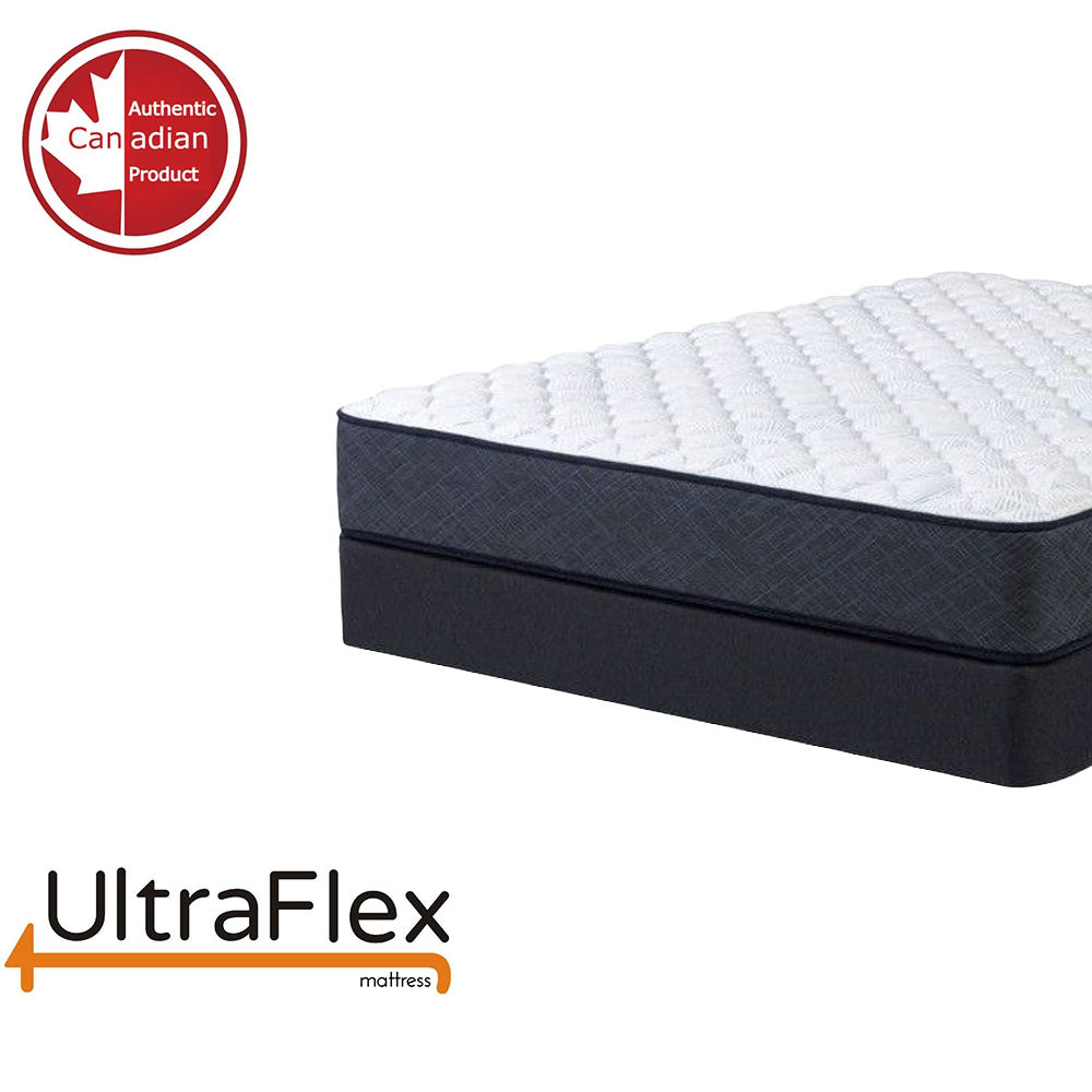 UltraFlex® RADIANCE – Hochdichte Naturmischschaum-Ummantelung, CoolTemp Kühlgel, Umweltfreundliche orthopädische Matratze mit mehreren Spinalstützzonen (Hergestellt in Kanada)
