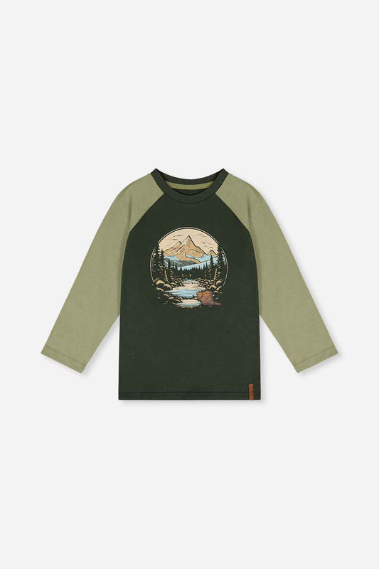 Raglan T-Shirt Dark Turquoise