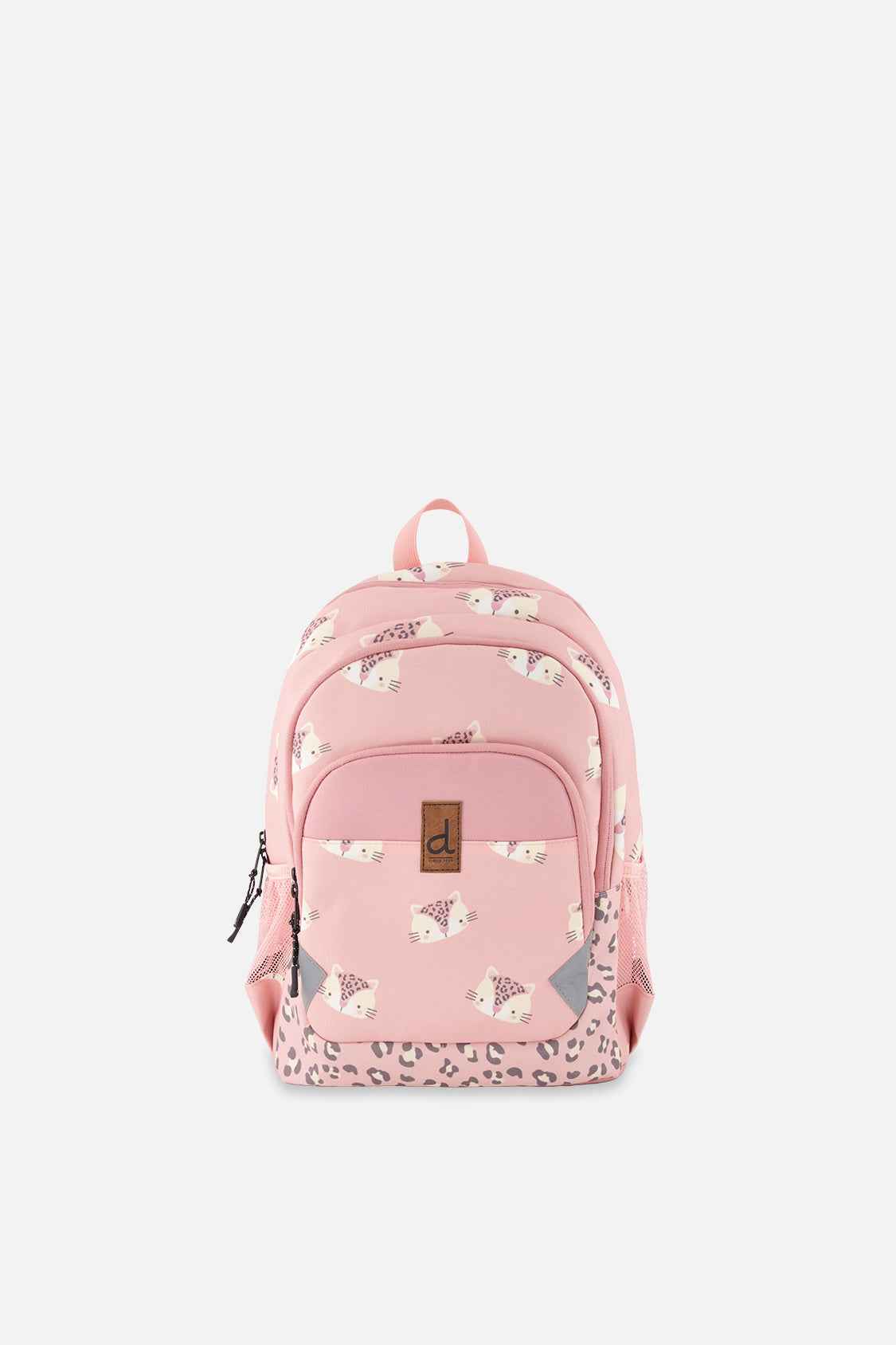 Little Kids Backpack Pink Leopard Print