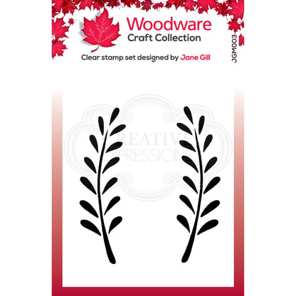 Woodware Clear Singles Anya Leaf