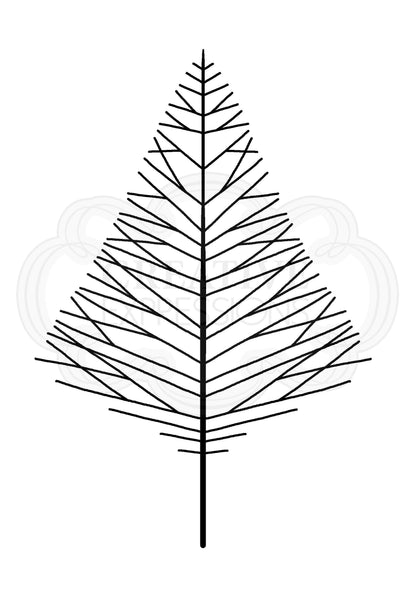Woodware Clear Singles Mini Wide Twiggy Tree