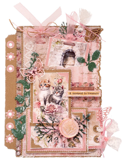 JMA Cutting Die Artist Trading Card Folder Victorian Dreams 10 PC