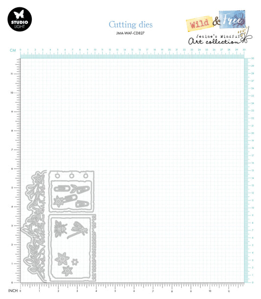 JMA Cutting Die Decoration & Cards Wild & Free 15 PC