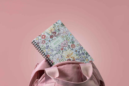 Rainbow Floral Notebook