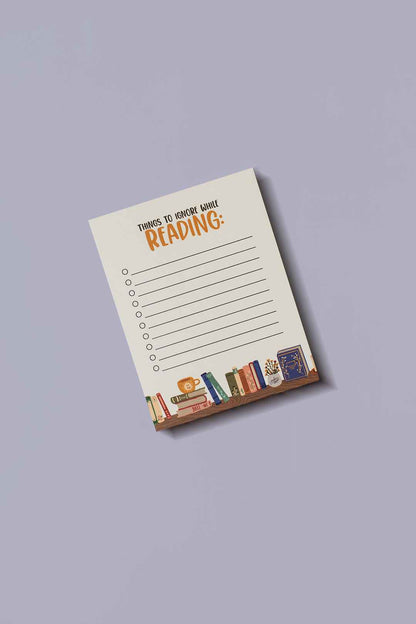 Things To Ignore While Reading Notepad