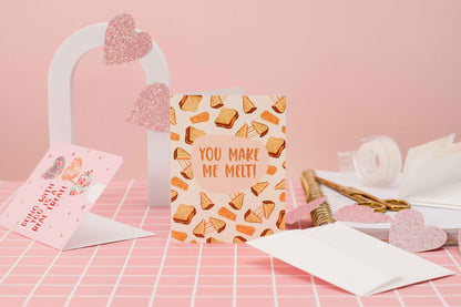 You Make Me Melt - Greeting Card