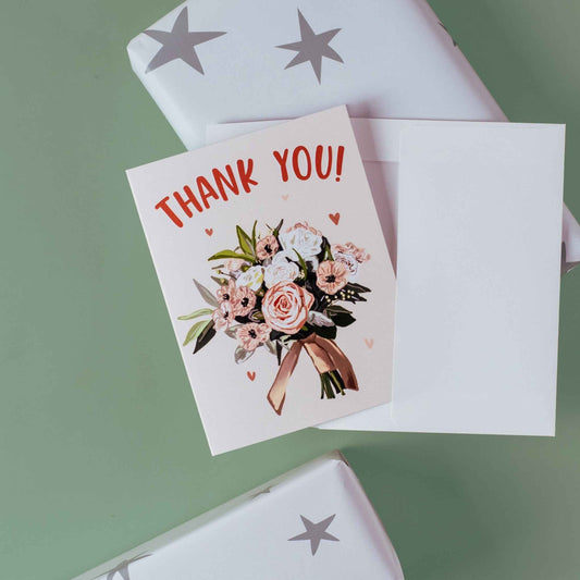 Thank You Bouquet - Greeting Card