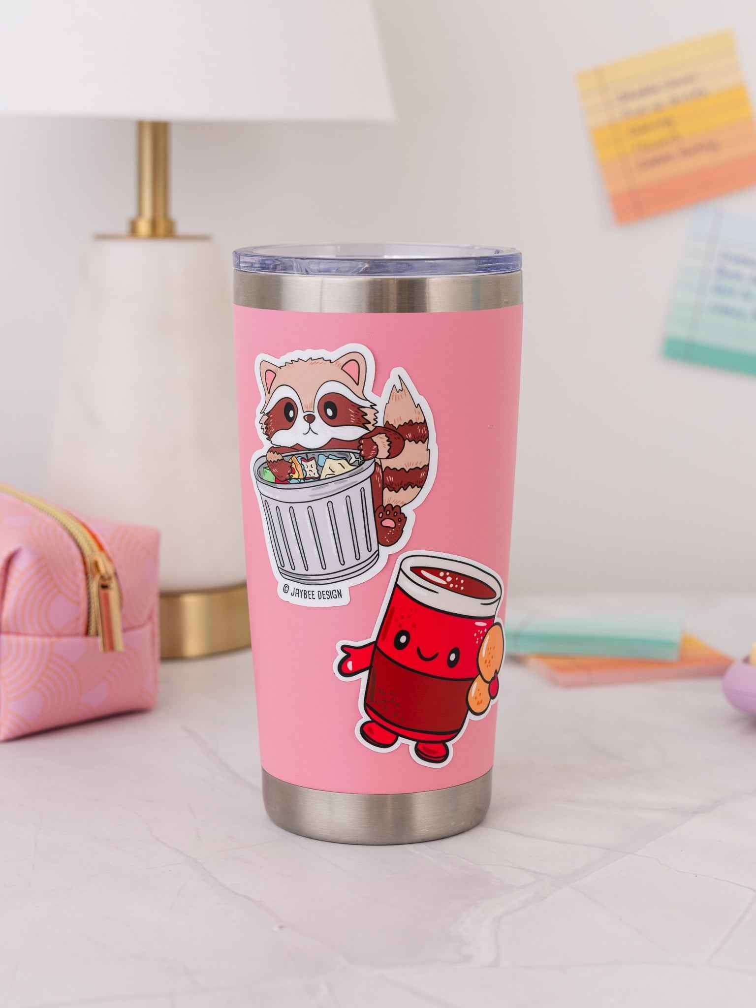 Cute Trash Raccoon Sticker