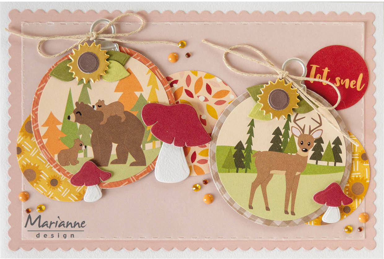 Marianne Design Welcome Fall By Marleen