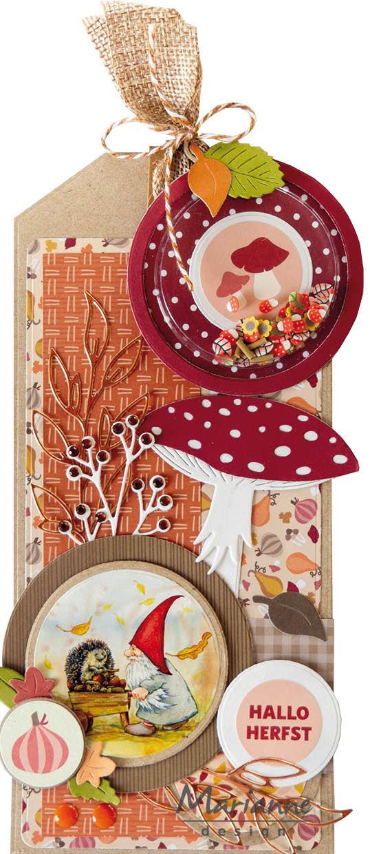 Marianne Design Welcome Fall By Marleen