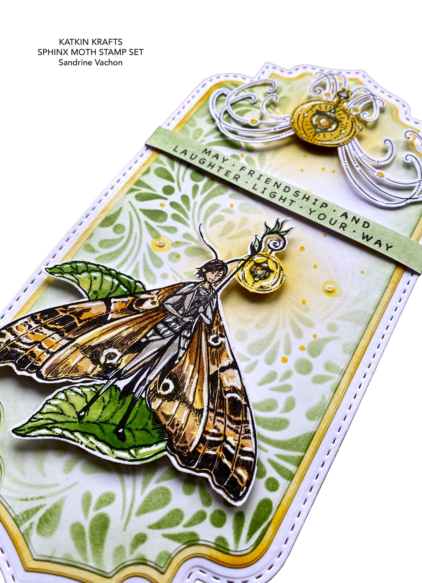 Katkin Krafts Sphinx 6 in x 8 in Clear Stamp Set